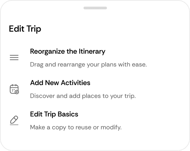 Flexible Trip Management overlay graphic